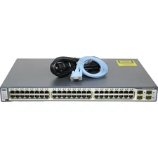 Cisco Catalyst WS-C3750-48TS-S 48P 10/100 4P SFP+ Switch