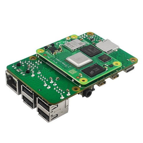 Carte Adaptateur CM4 vers PI4B pour Raspberry Pie CM4 Module vers 4B Adaptateur 4-Way1996 - Photo 3/10