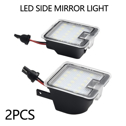 Useful Side Mirror Lights LED Bright White Plastic Save Energy 12V 2pcs - Picture 12 of 12