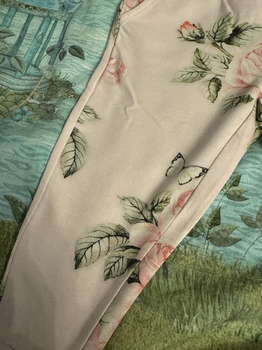 Monnalisa Girls Floral Teddy Bear Tracksuit 2/3 T - Picture 2 of 6