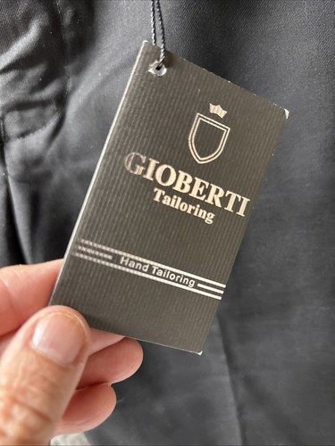 GIOBERTI Tailoring Boys Youth Black Dress Pants Size 12 New With Tags - Picture 2 of 7