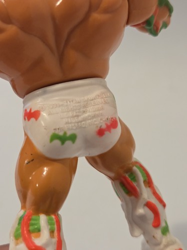 Vintage 1991 Hulk Hogan & Ultimate Warrior Wrestling Action Figure Titan Sports - Picture 16 of 17