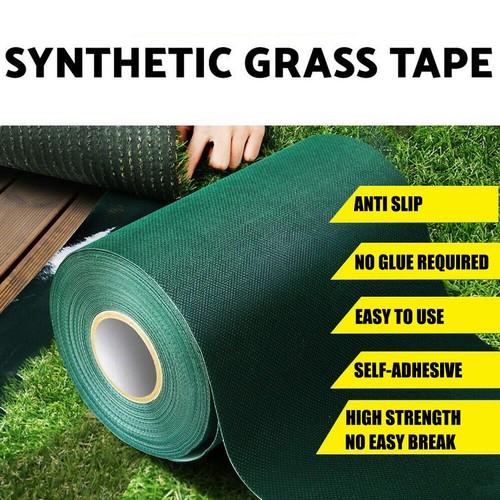 Artificial Grass Self-Adhesive Seaming Turf Tape Lawn,Carpet Jointing 6" x32.... - Picture 3 of 8
