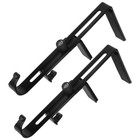  2 Stück Weihnachtsparty-Strumpfhalter, Kaminsims, Strümpfe, Kleiderbügel,