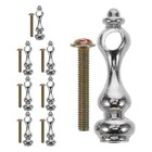  8 Pcs Cabinet Railing Post End Cap Angle Deck Bracket Connectors