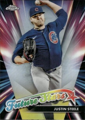 2024 TOPPS CHROME UPDATE FUTURE STARS REFRACTOR #FSU-5 JUSTIN STEELE CHICAGO CUB