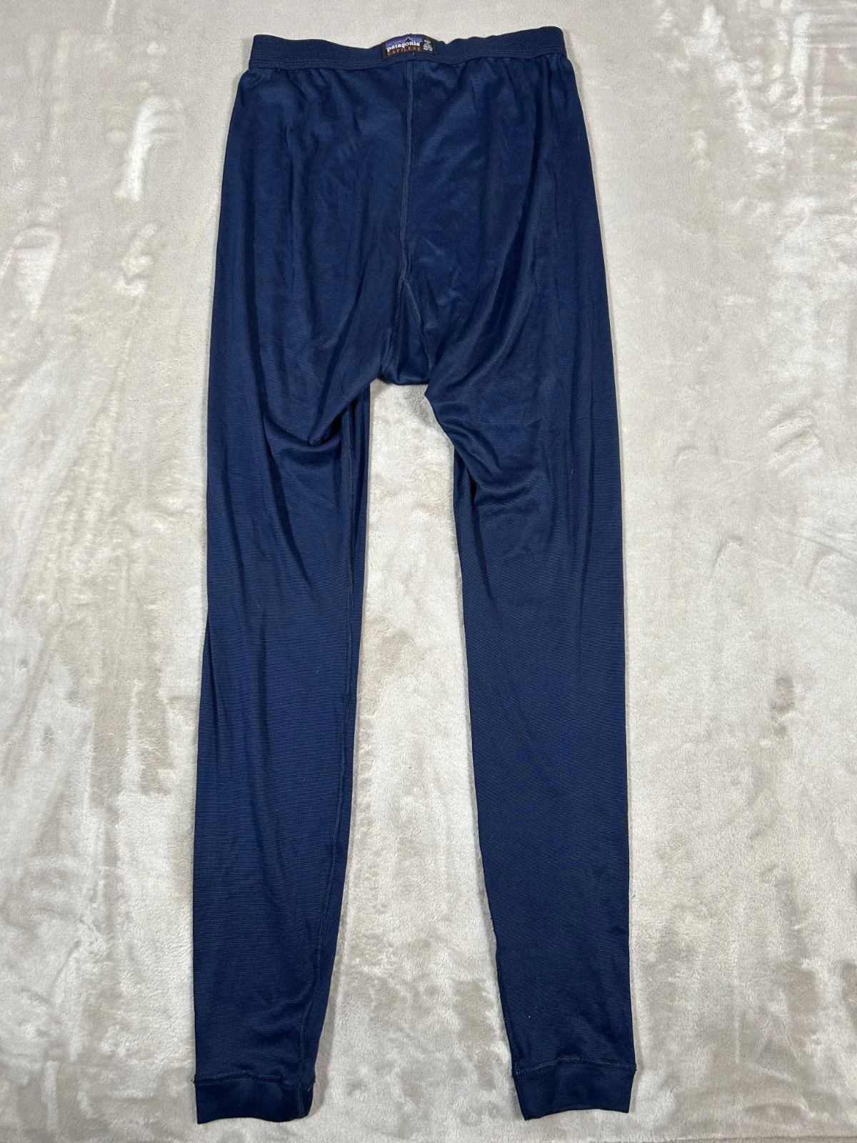 Vintage Patagonia Capilene Pants Mens L Blue Base Layer Made USA VTG 90s Outdoor