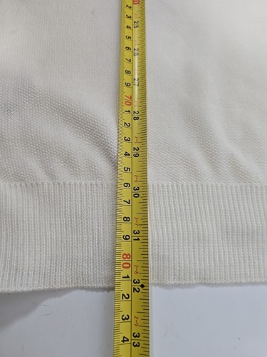Polo ORLEBAR BROWN 007 James Bond Dr. No avorio maglia seta nuova con etichette 3XL - Foto 24 di 24