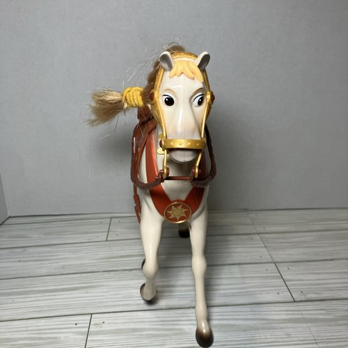 Disney Tangled Princess 12 Zoll Spielzeug Pferd MAXIMUS Sattel Trense - Bild 3 von 6