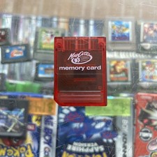 Madcatz Red Memory Card PS2