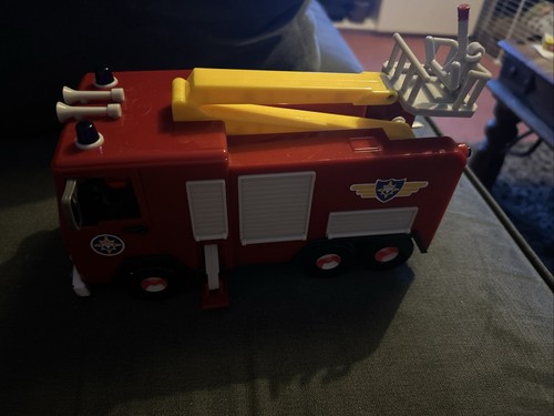 Fireman Sam Jupiter the Fire Engine Truck Friction Vehicle - Picture 5 of 6