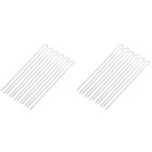  2 Count Spissen Für Grill Spieße Grillen Grillspieße Aus Edelstahl