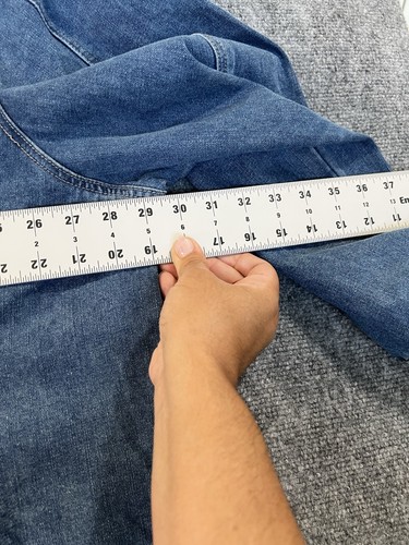 AGNES ORINDA Denim Blue Women's Jacket size 4X - Bild 10 von 16