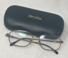 Sferoflex 2086 273 Gunmetal Square Eyeglasses Frames 56-17-140 Made in Italy