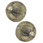 2 Pcs Sequin Lantern Bridal Shower Hanging Decorative Lamp Shade