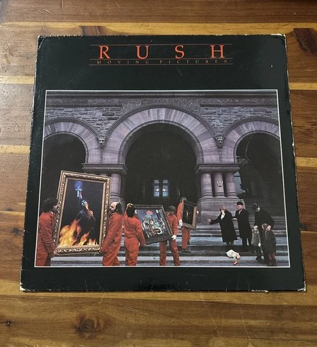 Rush Moving Pictures Vintage Vinyl LP 1981 Mercury Record SRM-1-4013