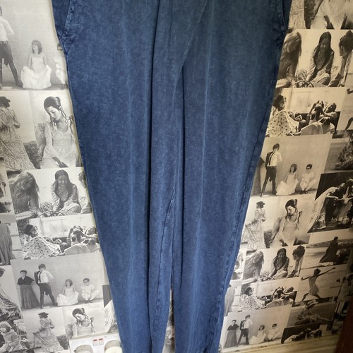 White Stuff Größe 12 blau Jersey All-in-One Overall Latzhose Stil - Bild 3 von 11