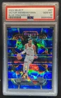 2023-24 Select Victor Wembanyama RC Blue Cracked Ice Prizm Concourse #87 PSA 10