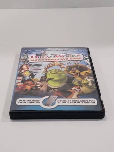 DreamWorks Movie Trivia DVD Game (DVD, 2006) Shrek Shark Tale Over the Hedge - Picture 2 of 6