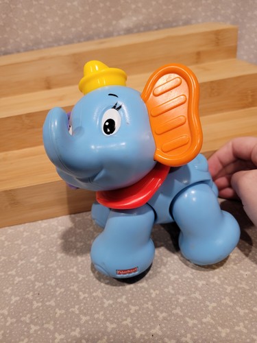 2012 Mattel Fisher Price Disney Simba Dumbo Bambi Click Clack Baby Spielzeug Set - Bild 8 von 10