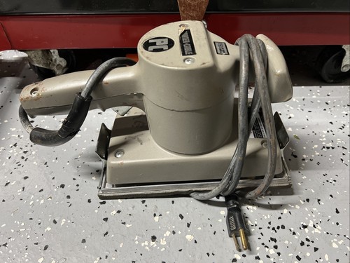 PORTER CABLE Model 505 Heavy Duty Sander, USA 120V 1/2” Sheet, Finishing Sander