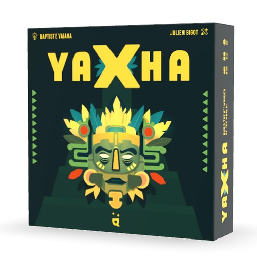Yaxha Board Game - The Mayan Pyramid Building Strategy Game with Dynamic Game...