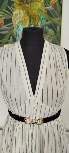 nobodys child Striped White dress Size 12 - Picture 3 of 13
