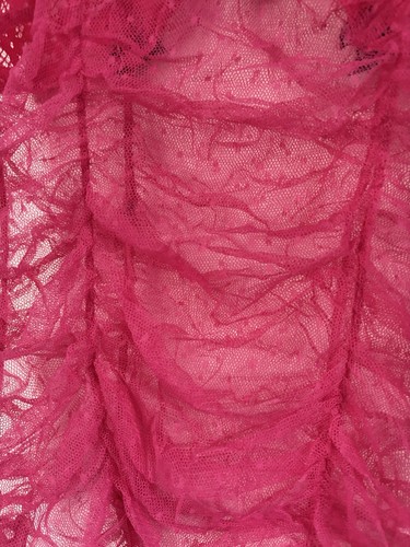 Vtg Victorias Secret Cami Slip Top Y2K Coquette Womens M Floral Pink Lace Bow - Picture 3 of 10