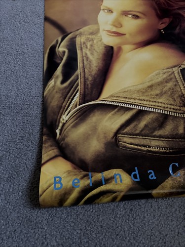 Belinda Carlisle Vintage Original Poster 1987 Original 23”x35" NEW - Picture 3 of 9