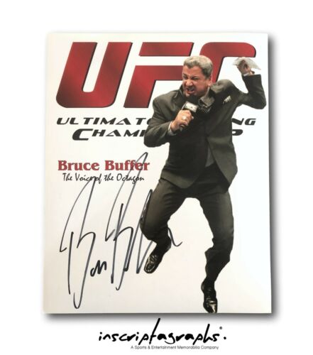 Evento Bruce Buffer Usado - Lista de Pedidos Oficial de UFC República Checa 23/2/19 - Imagen 5 de 8
