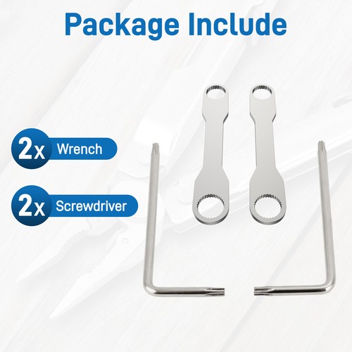Für Leatherman Demontage Werkzeug Schraubenschlüssel Edelstahl Kit - T8 / T10 Schraubenschlüssel - Bild 7 von 7