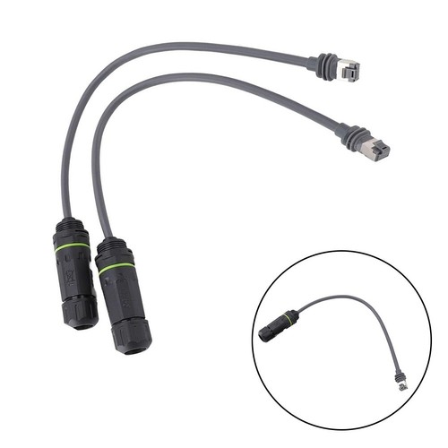 Leicht tragbare 2 St??ck graue Router Kabel f??r StarLink f??r GEN3