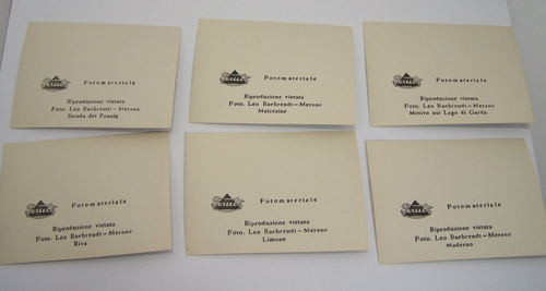 Vintage Set of 12 Lake Garda Pictures, Lago di Garda, Editor Leo Baehrendt - Picture 6 of 21