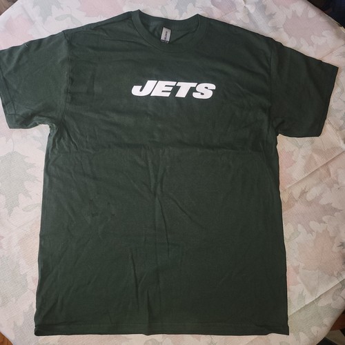 NY Jets Mens Short Sleeve Green Tee Shirt-Brand New-Cotton NFL - Picture 11 of 19