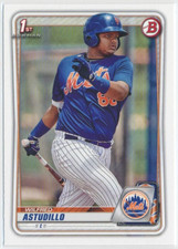 Wilfred Astudillo - New York Mets - 2020 Bowman Baseball - 1st Bowman - #BP-37