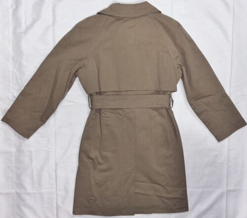 GB Girls Tan Trench Coat Size Medium NWT - Picture 2 of 5