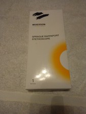 McKesson LUMEON Series Adult Pediatric Sprague Rappaport Stethoscope Black