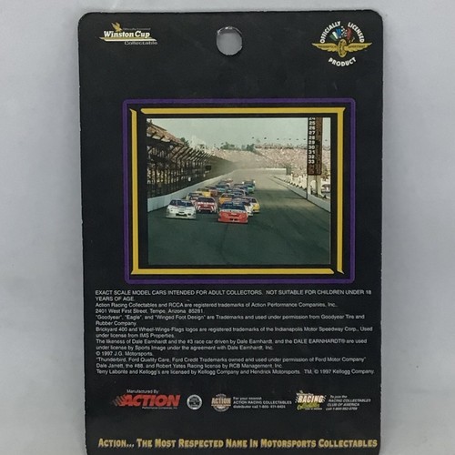Vint. 1997 Action Birckyard 400 Indy Motor Speedway #3 Dale Earnhardt Goodwrench - Picture 2 of 4