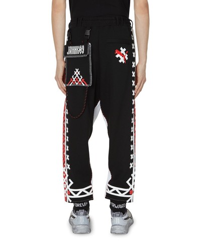 Puma x Jahnkoy Track Pants Stretch Waist Black Mens Joggers Bottoms Size Small - Picture 3 of 9