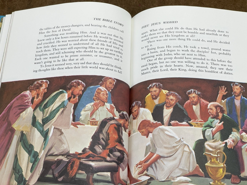 VTG THE BIBLE STORY by Arthur Maxwell 12 Hardcover Childrens Books 1978 - Picture 22 of 24