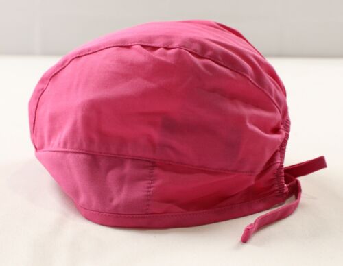 Cherokee Workwear Originals Unisex Adult's Scrub Hat JW7 SHP Shocking Pink OS - Picture 5 of 6