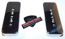 Gibson Les Paul P-90 Pickup Cover Set Soapbar Chrome P-100 Guitar Parts SG ES