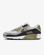 New Nike Air Max 90 PRM Shoes - Light Bone/ Neutral Olive (DM0029-011)