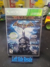 Batman Arkham Asylum Game of Year Edition (Microsoft Xbox 360, 2010)
