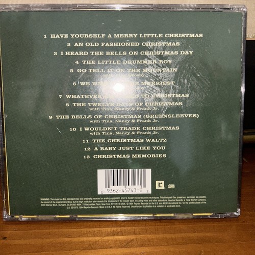 The Sinatra Christmas Album -  Frank Sinatra -CD - Oct-1994 C23 - Picture 5 of 5