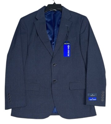Nautica Men's Ventura Modern Fit Suit Jacket Navy Blue 36S