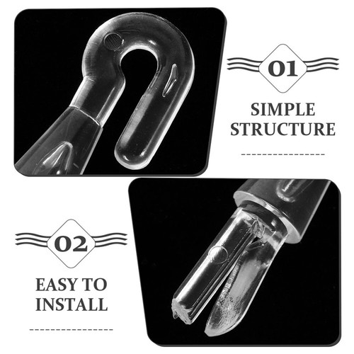 8 Pcs Club Hook Blind Clips Replacement Cord Condenser for Blinds - Picture 6 of 12