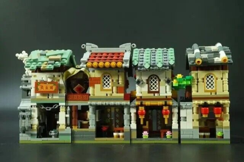 LOZ Ancient Street Mini Blocks - Chinese Style Architecture Building Set Model - Picture 17 of 39