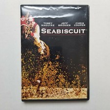 Seabiscuit DVD Maguire Bridges Cooper Horse Movie 2003