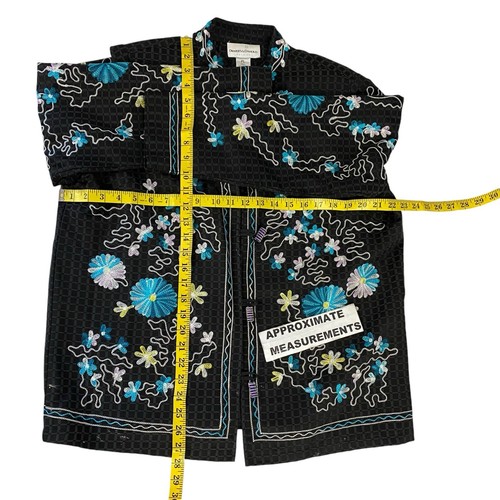 Drapers & Damons Blazer Womens PL Jacket Floral Embroidery Boho Festival Office - Picture 4 of 18